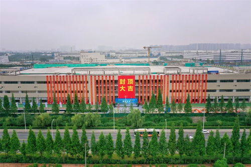 提前50天项目封顶 京东方成都车载显示基地项目预计今年12月投产